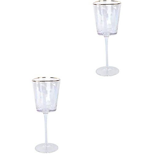 ABOOFAN 2 peças chiques mini copos de celebrações elegantes decorativos champanhe bebida cristal ver