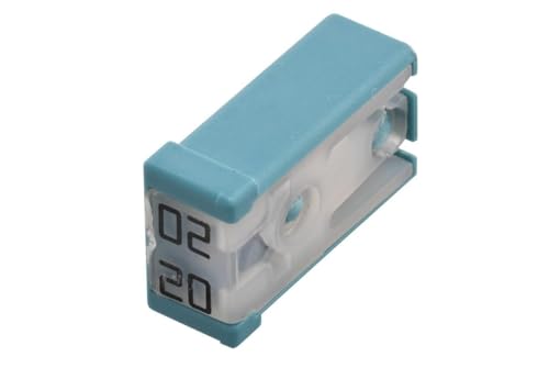 X AUTOHAUX 1 Set 50A Batteria Fusibile Terminale Fusibile Blocco Fusibile Kit Fusibile 58V per Auto Barca