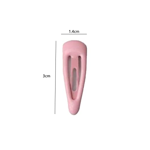 30 Pieces Candy Color Small Hair Clip Girls Baby Snap Hair Clip 3cm Metal Snap Hair Mini Clip Use for Girls Child by wenmeng - Image 2