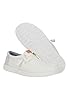 HEYDUDE - Men's Wally Elevated Basics Slip-On Shoes, White/White, 9 UK #4
