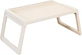 Table de lit polyvalente : cette table multifonction sert de support pour ordinateur portable ou de table de lecture, ce qui rend la détente au lit plus agréable. Il est également idéal pour servir le petit déjeuner ou les collations.