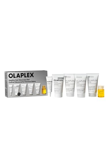 Olaplex Healthy Hair Discovery Set: N4 N3PLUS N5 N0.5 N6 N7 Value Set | Cleanse Hydrate Reduce Breakage and Boost Shine & Softness | For Coily Curly Straight & Wavy