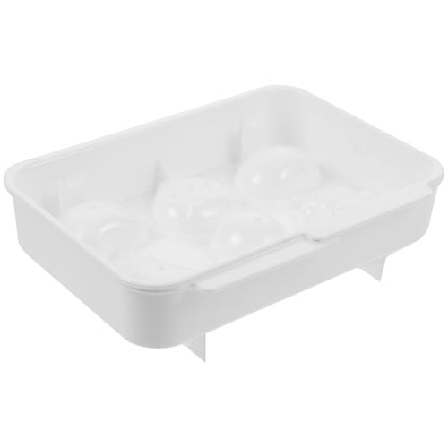 Molde para cubitos de hielo fruta 6 compartimentos blanco miniatura 1