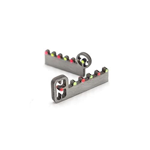 1 Pair Slingshot Sight Stainless Steel Sight Hunting Shooting Slingshot Accessories for Adults Outdoor Shooting Pracitce (1.7mm)