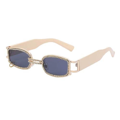 Lunettes de soleil carrées punk pour protéger vos yeux avec style sans verres trop sombres