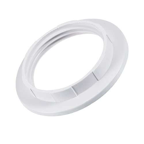 Lot de 2 adaptateurs pour abat-jour à vis E27 - Noir et blanc Cover