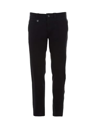 Pantalon noir Yes-zee P630 anti-plis coupe stretch confortable