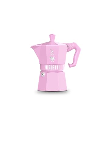 Bialetti Moka 3 Tazze Rosa