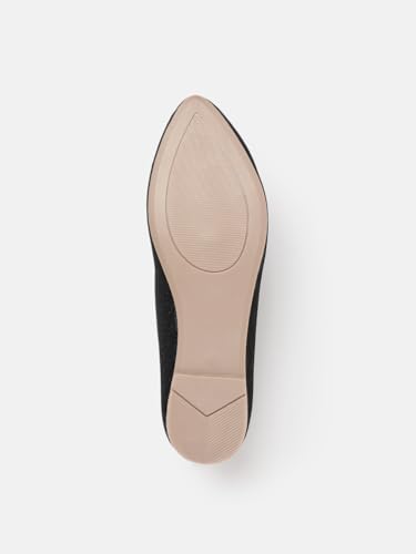 Image of Marc Loire Women's Slip-On Embellished Flat Ballerina Shoes for Casual Wear, Party and Formal Occasions