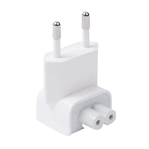 Two Pin EU Style Plug Adapter Duck Head for 45w, 60w, 85w Magsafe 1 & 2 AC Power Adapter duck head socket White (B0B519S25X) Amazon Price History, Amazon Price Tracker
