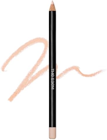 THE SAEM Cover Perfection Ideal Concealer Pencil - Slim Multi-Use Concealer Stick for Blemishes & Touch-Ups, 0.04 oz (1.1g) - No 1.0 Clear Beige