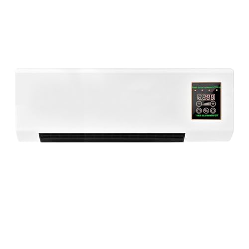 Climafy Portable Ductless Air Conditioner, Wall Mounted Split Max Air Conditioner, Mini Split Ac/Heating System Super Quiet Fast Cooling/Heating for Bedroom Living Room A 1PCS