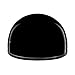 Daytona HELMETS Motorcycle Half Helmet Skull Cap- Hi-Gloss Black 100% DOT Approved