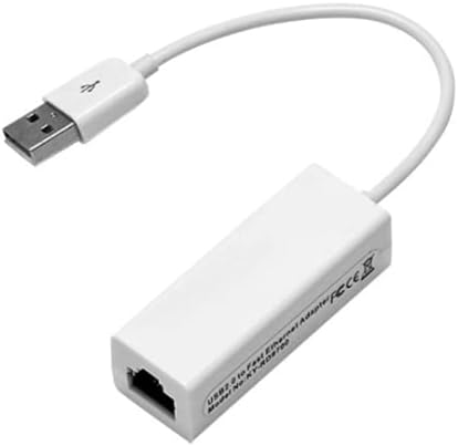 USB to Ethernet Adapter Powerline RJ45 Adaptor extender internet for PC Laptop TV Apple MacBook Printer, Converter LAN Cable Network Socket Switch Port Plug wireless wifi router booster to fire stick