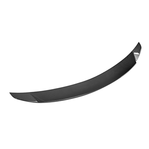 LFAMZO FIT Compatible FOR Infiniti G37 2008-2013 2 Door Glossy Black/Carbon Fiber High Kick Rear Trunk Spoiler High Gloss Finish(Glossy black1)