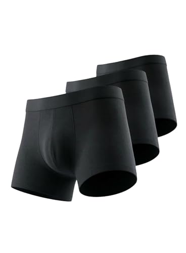 Image of dockstreet Ultra Soft, 100% Cotton Smooth Boxer Brief Comfortable Stretchable /Soft Fabric Brief Trunk Styled Underwear for Men
