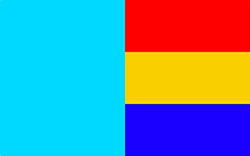 Drapeau large POL gmina Warnice pavillon extérieur Miny Warnice - 2