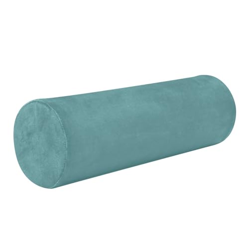 Yuiboo Cadet Blue Yoga Meditation Bolster Pillow
