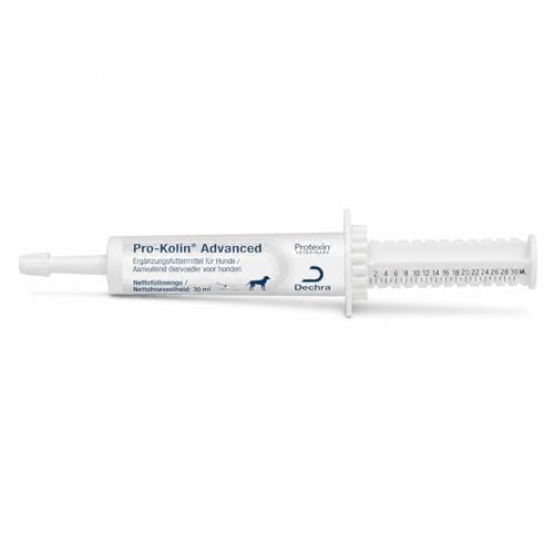 Dechra Pro-Kolin Advanced für Hunde | 30 ml | Ergänzungsfuttermittel für Hunde | Hochkonzentrierte Pro- und Präbiotika