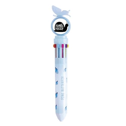Stylo à bille rétractable multicolore naturel en forme d'escargot noir pour bureau