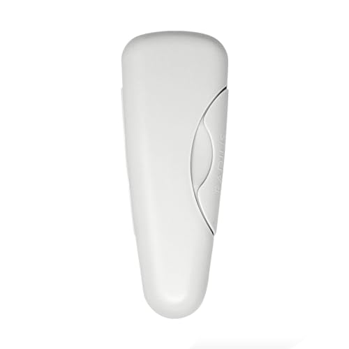 RADIUS Razor Travel Case BPA-Free Recycled Plastic Portable for Bathroom School Home Camping - White