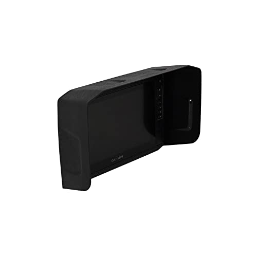 Image of BerleyPro Garmin Fish Finder Visor - Sun Cover & Glare Reduction - Fits Echomap UHD /UHD2 /Ultra, GPSMAP, Striker, Echomap Chirp & More - CNC Machined ASA Plastic