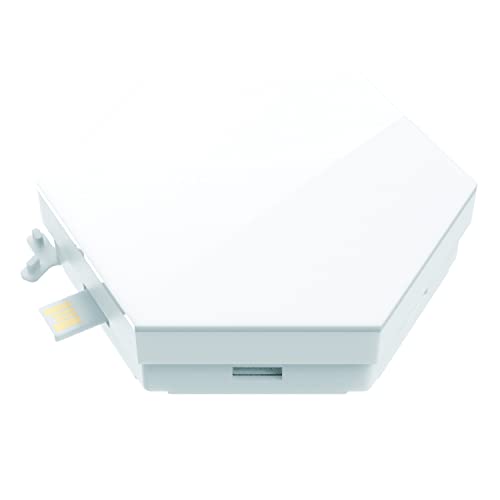 Ge Cync Smart Led Light Bulbs + Led Remote Hexagon Tiles Bundle, (2) A19 Smart Bulbs, (6) Remote Control Led Light Panels #TOP2