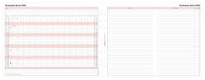 FILOFAX Calendar Insert A5 Professional Monthly Plan (German) 2025, White - Image 2