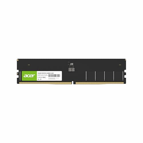 Acer UD200 16GB DDR5 4800MHz CL40 1.1V 1R*8 UDIMM Desktop Memory