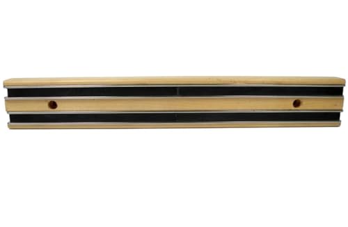 Soro Essentials- 12” Wooden Magnetic Knife Holder for Wall- Instant Grip & Release Magnetic Knife Strip Knife Holder Wall Mount Knife Rack Kitchen Utensil Holder Knife Block Kitchen Organizers