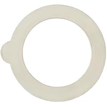 Bormioli Rocco Replacement Rubber Gaskets for Fido Jars, 3.25" Size, Pack of 6