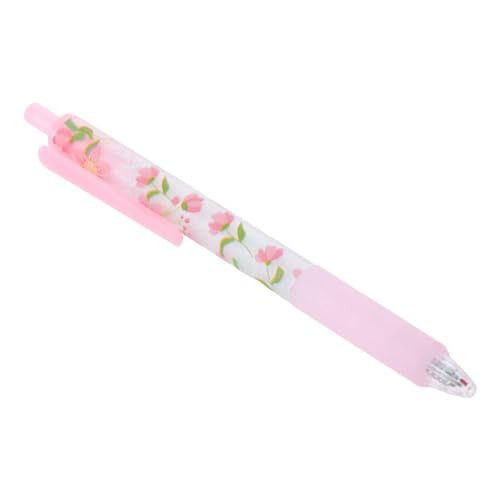 okhobby 6 bolígrafos retráctiles floral multicolor miniatura 4
