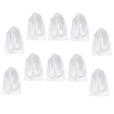 Beaupretty 10 Stück Schuhbeutel aus Vliesstoff mit Zugband Staubschutz und Leicht Praktische...