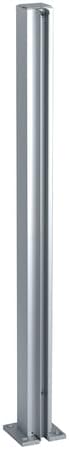 CRL Satin Anodized Standard 24" End Partition Post - D990A24E