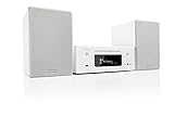 Denon CEOL N-11DAB Kompaktanlage, HiFi Verstärker mit Lautsprechern, CD-Player, Musikstreaming, HEOS Multiroom, Bluetooth, WLAN, AirPlay 2, Alexa Kompatibel, 2 Optische TV-Eingänge, DAB+ Radio