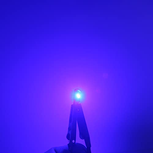 Image of 10-Pack Blue T5 2721 37 74 Wedge Led Bulb PC74 Twist Sockets Replacement Dash Dashboard Lights Instrument Panel Cluster LEDS Lamps