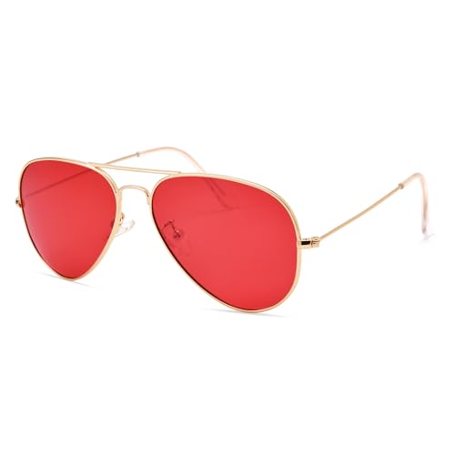 Image of Pro Acme Aviator Sunglasses for Men Women Classic Polarized UV400 Protection