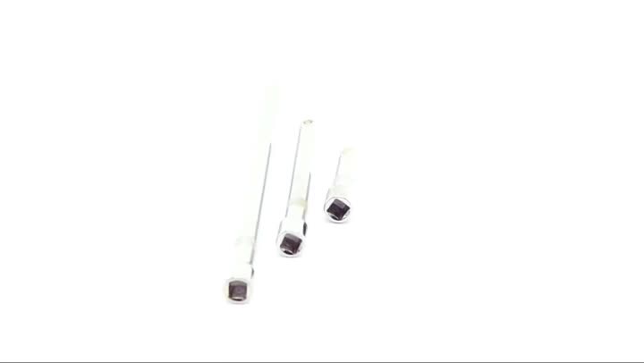 Silverline 783095 Extension Bar Set 3pce 1/2", Silver