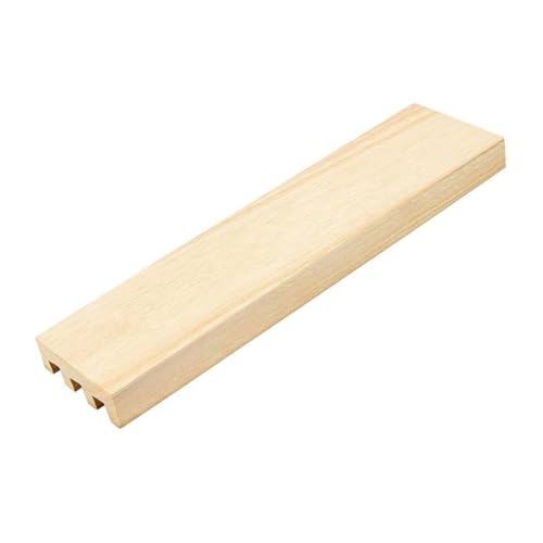 Soporte de Madera Natural para Fichas de Dominó