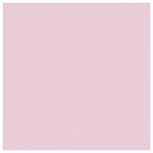 Amscan 9915402-201 - Light Pink Eco-Friendly Compostable Luncheon Napkins - 20 Pack