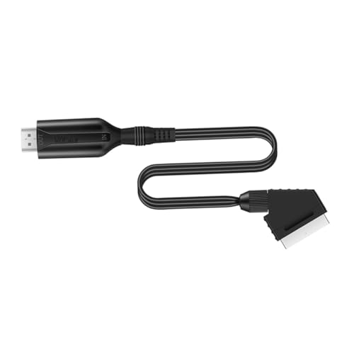 Convertidor Scart 1080p para grabador DVD y escalador de vídeo digital VHS VCR
