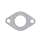 WOOSTAR 20mm Vergaser Ansaugkrümmerdichtungen mit O-Ring Ersatz für 50ccm 70ccm 90ccm 110ccm 125ccm Dirt Pitbike ATV 4 Wheeler Quad Roller Go Kart