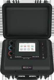 Image of RISH INSU 5DT 5KV Bench Top Digital Insulation Tester, with TFT Touch Screen, with PI, DAR, Step voltage & Ramp Test