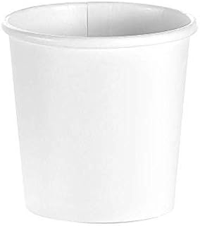 We Can Source It Ltd - 4oz Single Wall White Paper Cups with
