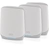 Netgear Orbi RBK763-100NAR AX5400 Tri-band WiFi 6 Mesh System, 5.4Gbps, router y 2 satélites (renovado)