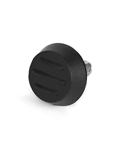 QWORK Levelling Feet , Furniture Levellers , Furniture Screw Leveling Foot , M6x20mm , 20 Pcs, Black - Image 3