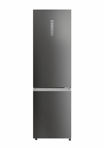 Haier HDPW3620DNPD - Frigorifero combinato, 406 litri, No Frost, Inox, Classe energetica D