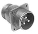 Circular MIL Spec Connector 26P Sz 28 Wall Mount Socket Recept Solder