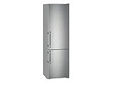  La Liebherr CNEF 4015 Comfort frigorífico con nofrost es un medio Segmento Frigorífico, que tienen un total de capacidad de 356L. Del total neto de la capacidad de 356L, la sección del refrigerador Ocupa 269L. El 87L restante está cubierto por la sección del congelador. Este Eficiencia Energética Refrigeradores clase es un ++. El CNEF 4015 Comfort frigorífico con Nofrosts anual de energía Consumo Es 252Kwh / A. En cuanto al compartimiento refrigerador se refiere, tiene estantes de almacenamiento Cinco, cuatro de los cuales son regulables en altura. Estos estantes de almacenamiento se realizan con cristal. Por otra parte, el refrigerador también viene con un par de botellas Bastidores, Bastidores Can, y cubos de vegetales    Características del producto:.   Dimensiones: 60 cm de ancho x 62,5 cm de profundidad X 201,1 cm Altura  269 litros Capacidad neta del frigorífico  87 litros Capacidad útil del congelador  A + Potencia de energía de  3 cajones del congelador  reversible de puerta  táctil TFT de exhibición monocromática