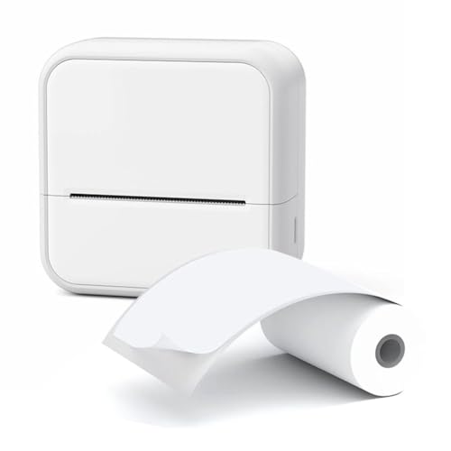 Gbloodst Impresora Térmica Portátil Mini Impresora con Pegatinas Impresora para Notas Diario DIY Regalo para Niños